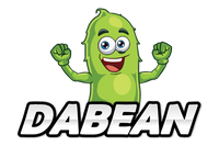 DABEAN – logo značky praženého edamame