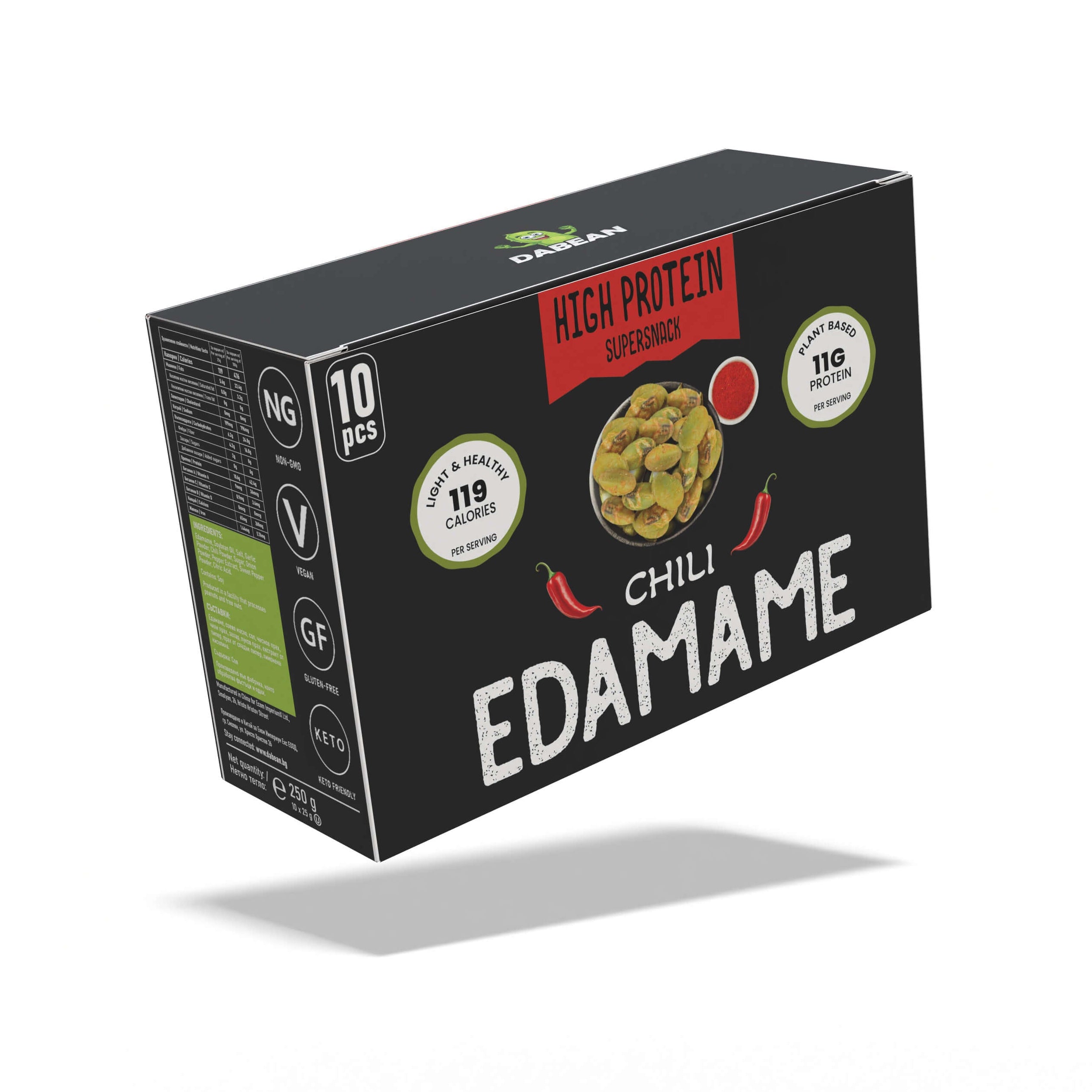 DABEAN pražené edamame - Chili