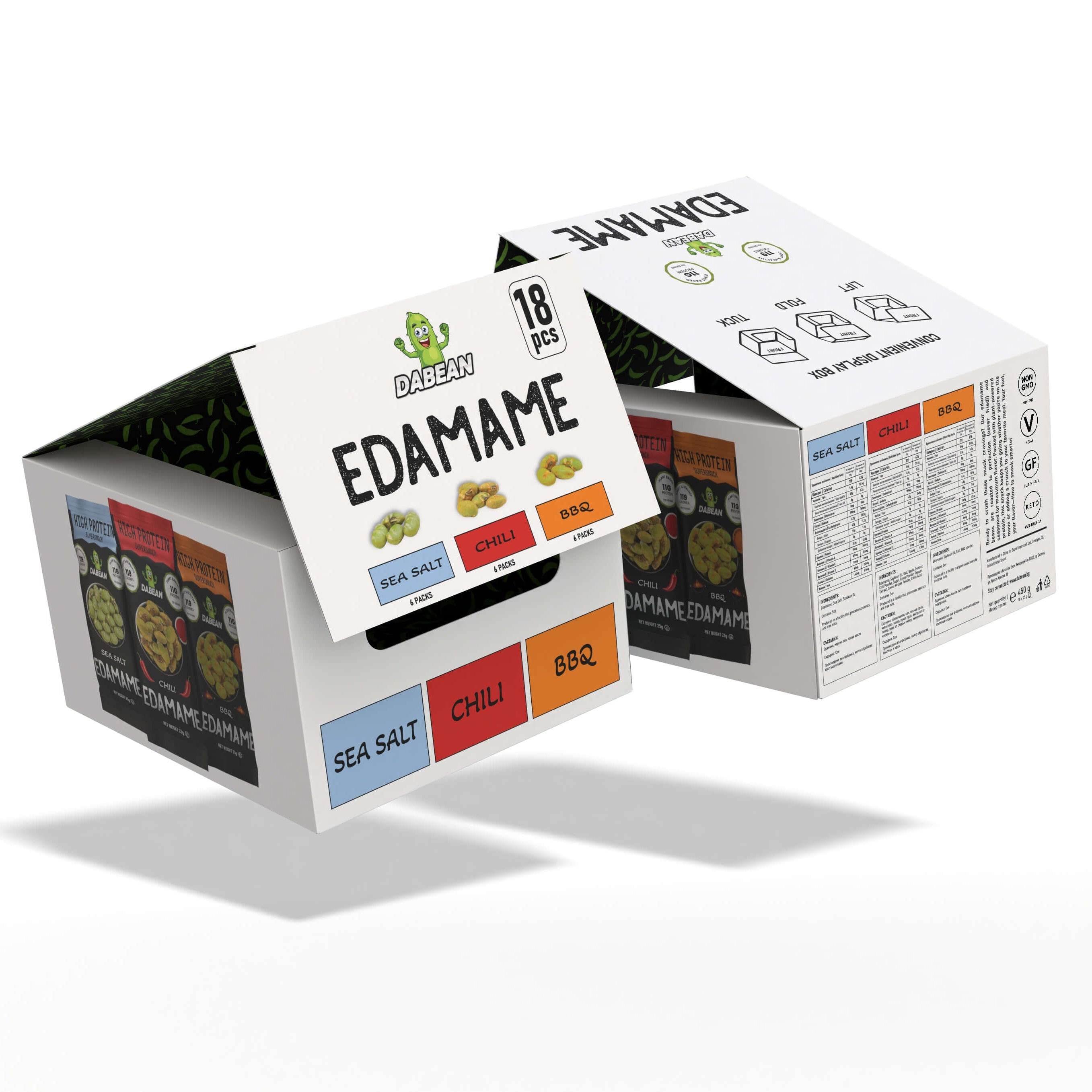 DABEAN pražené edamame - MIX