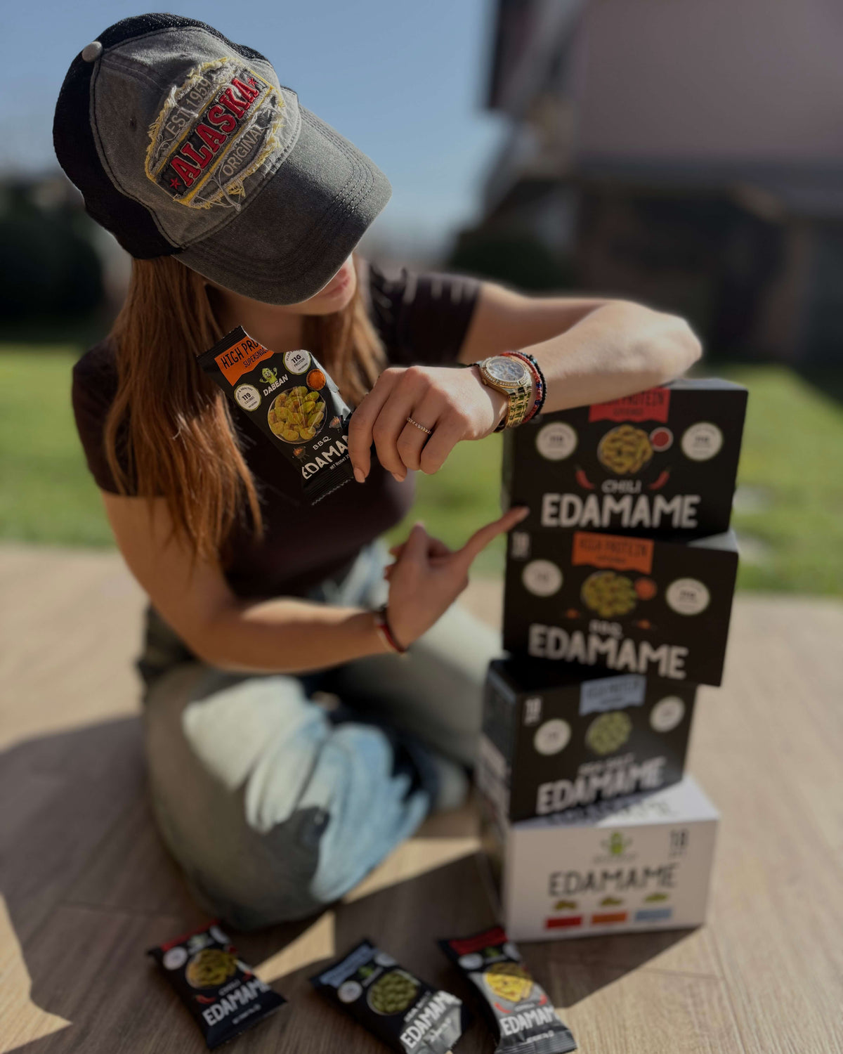 Fotka od zákazníka s DABEAN praženým edamame (2)
