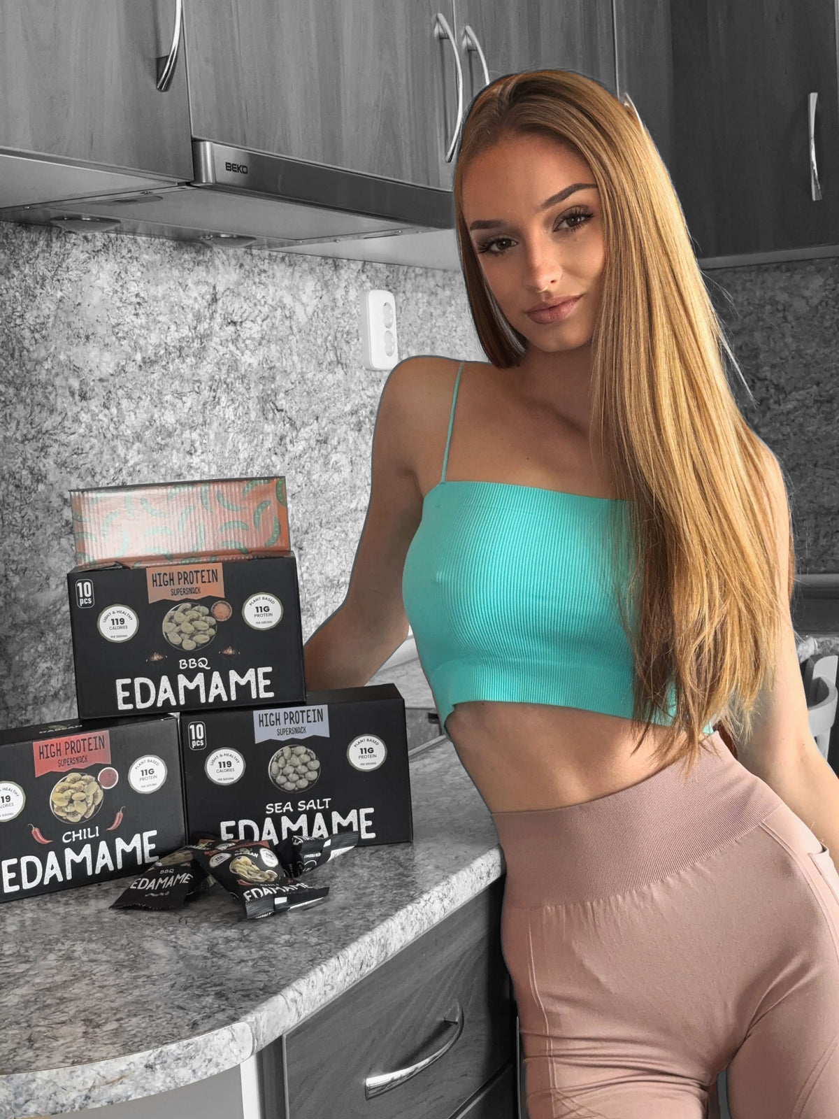 Fotka od zákazníka s DABEAN praženým edamame (5)