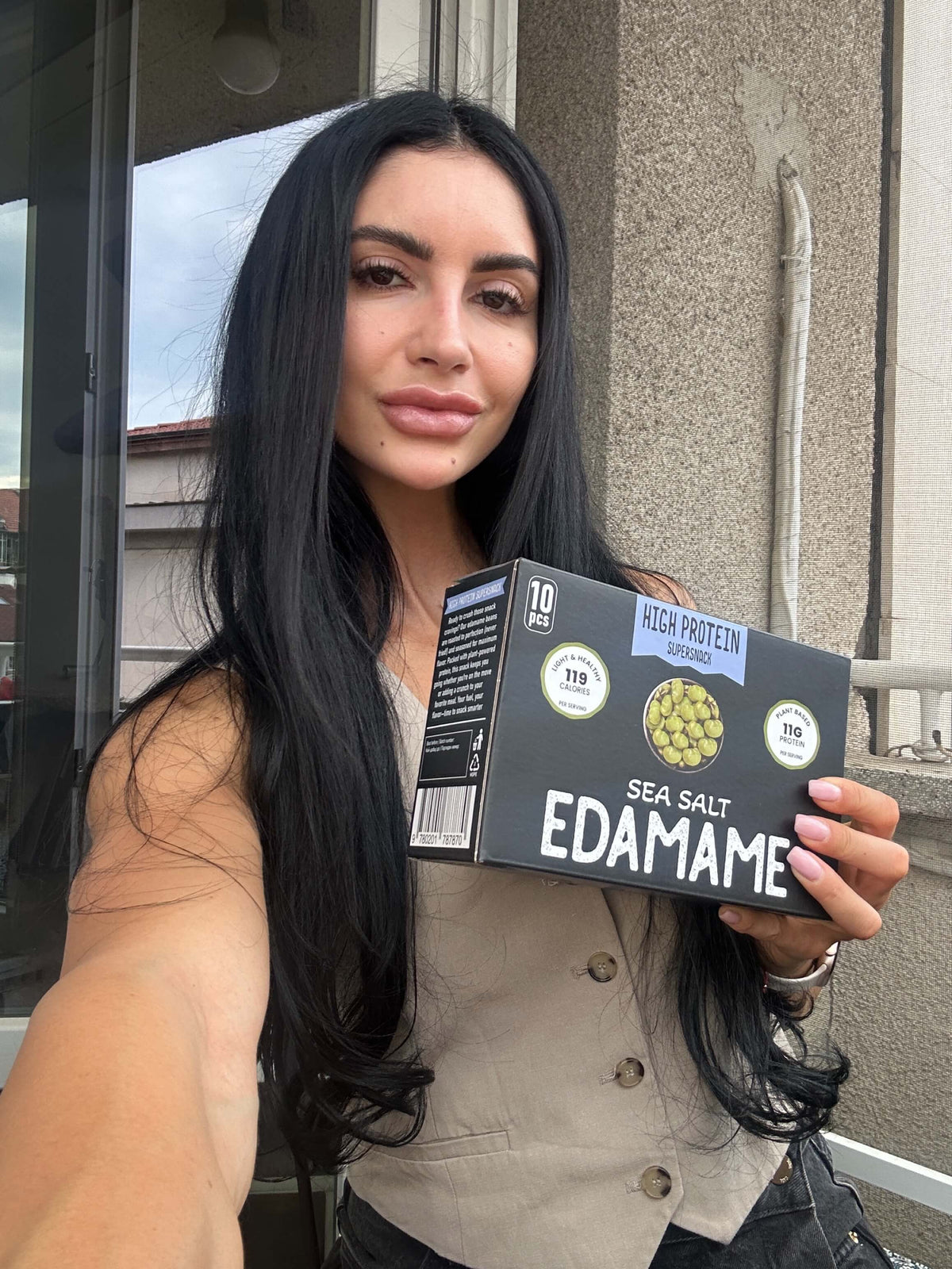 Fotka od zákazníka s DABEAN praženým edamame (7)