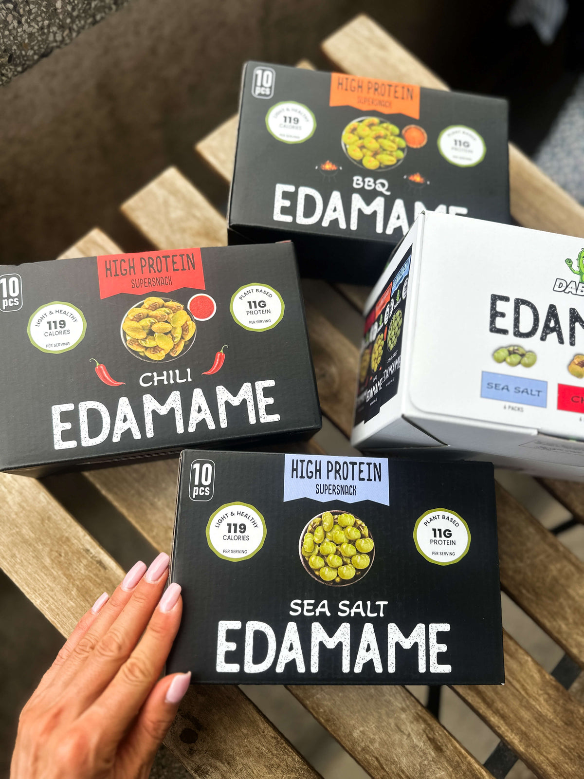 Fotka od zákazníka s DABEAN praženým edamame (9)
