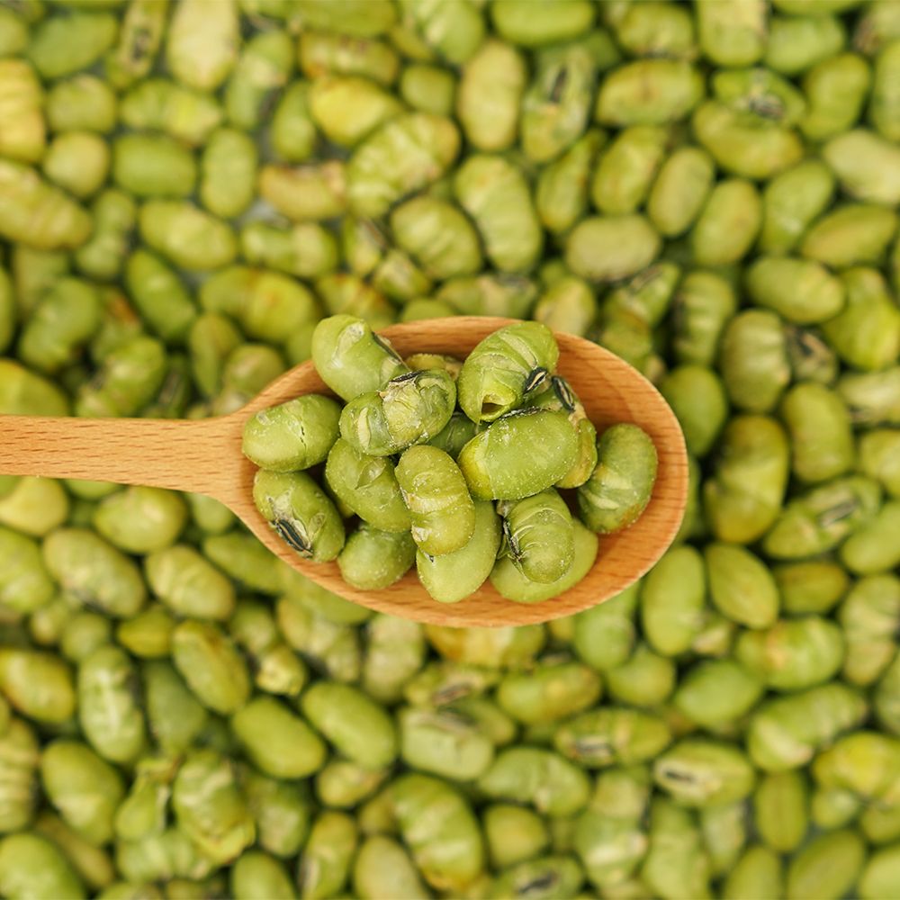 DABEAN pražené edamame – chrumkavý slaný snack s 11 g bielkovín